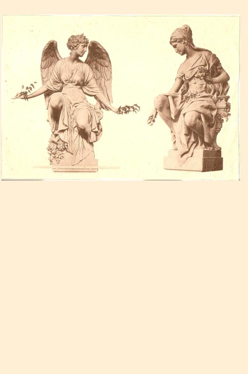 Allegorische weibliche Figuren