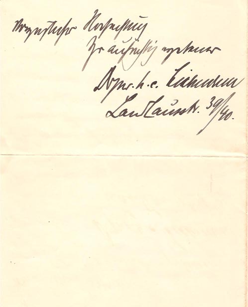 Brief von Otto Liebmann-4