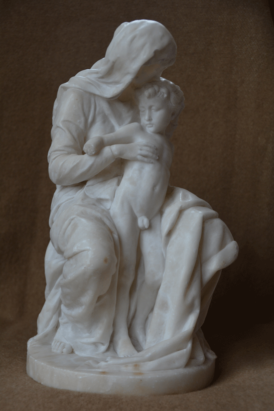 Statuette Mutterliebe-5