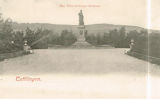 Postkarte Max Schneckenburg Denkmal-14